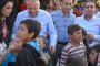 Станишев се срещна с бежанци до границата със Сирия
