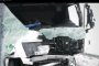   Удар между камион и микробус затвори пътя Видин-Монтана, един загинал