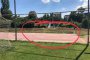 Стадион в Раковски осъмна с нарязани мрежи