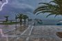 Силна буря наводни Солун