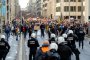 Хората, протестиращи срещу Covid в Брюксел