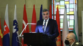  Министърът на отбраната Стефан Янев на Годишната конференция на началника на отбраната
