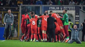  Италия загуби от Северна Македония с 0:1 и няма да играе на мондиала