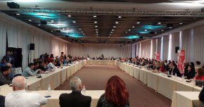 
Втората национална конференцията на левите организации „Левицата“ отправи обръщение към делегатите на заседанието на 50-ия Конгрес на Българската социалистическа партия на 12 февруари