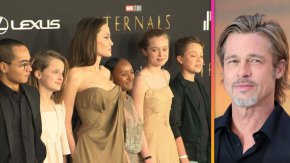 Междувременно Анджелина посещава премиерите на новия си филм "Вечните" с децата им по целия свят. В сряда, по време на британската премиера на филма на Marvel, ET разговаря с актрисата за това, че е довела собственото си семейство, докато промотира филма.