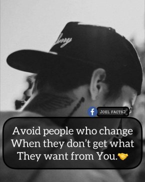 Избягвайте хората, които се променят, когато не получават това, което искат от вас