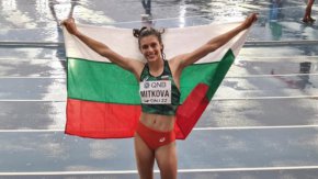 Миткова донесе втория медал за България в Йерусалим след среброто на Божидар Саръбоюков в същата дисциплина при мъжете.
