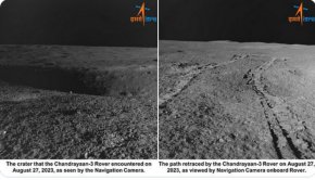 Лунната сонда на Индия съобщи за неочаквани открития