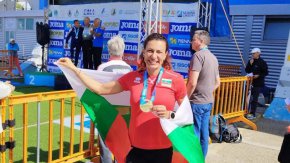 Магдалена Христова спечели златен медал в скока на дължина. Българката се състезава в група Ж45, а първото място завоюва с резултат 5.58 м.