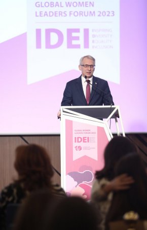 Денков откри Глобалния форум на жените лидери IDEI 2023 г.