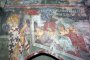 Св. Николай Чудотворец спасява трите дъщери, стенопис в манастира