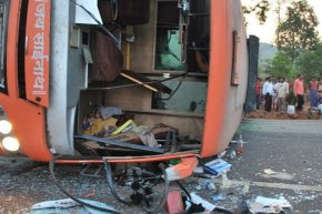 катастрофа с автобус в Турция