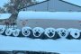  Гуми като мечета заради снега: Фото на деня
