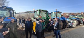 Протест на фермери от района на Перник