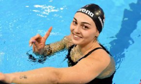 Габриела Георгиева покри олимпийски норматив "Б" с ново лично постижение и се класира за полуфиналите на 200 метра гръб за жени на Световното първенство по плуване в Доха.