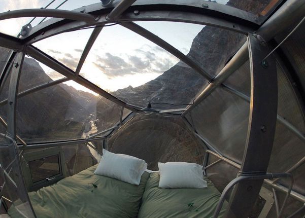 Създадоха места за сън и отдих на планина в Перу