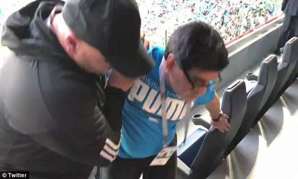 Марадона се докара до лекар по време на мача Аржентина - Нигерия