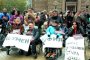 Протест на хората с увреждания