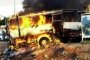Автобус с 13 пътници се запали край Разлог