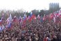 Частна US армия демократично мачка митингите в Източна Украйна