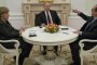 Меркел, Оланд и Путин притиснаха Порошенко
