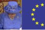  Елизабет II сложи шапка в тона на европейското знаме