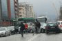   Верижна катастрофа с участието на 5 коли и автобус в София