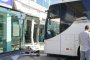   Автобус се заби в автогара Сердика в София