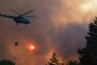 Военни и хеликоптер гасят пожарите в Стара планина и Рила