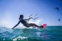 Сани Жекова на сърф в Африка