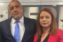 Борисов с жената на осъдения кмет от ГЕРБ, чието място тя зае