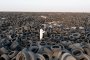 Кувейт рециклира 42 милиона гуми от огромно сметище в пустинята