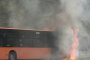 Автобус се запали в София и удари три коли 