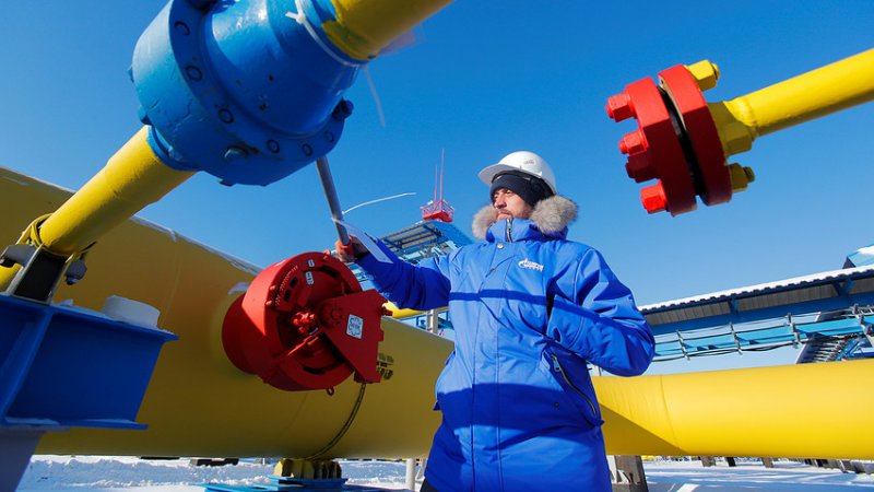 "Газпром" е доставил рекордните 15,98 милиарда кубически метра газ на
