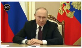 Путин с обръщение към военните