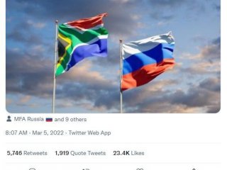 Немското посолство в Южна Африка написа язвителен коментар по повод