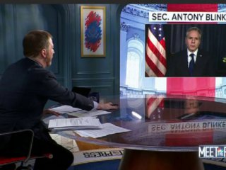 Интервю на държавния секретар Антъни Блинкен пред NBC в неделя