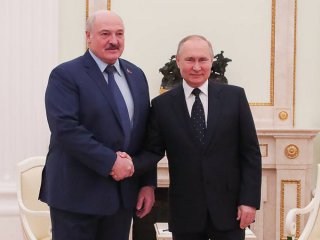 Президентът на Беларус Александър Лукашенко и на Русия Владимир Путин