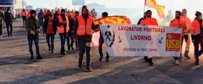 
Един от най-големите синдикати в Италия призова за протест пред летището в Пиза в събота, след като получи сигнал от някои служители, че с полетите за помощ на Украйна се превозват оръжия и боеприпаси