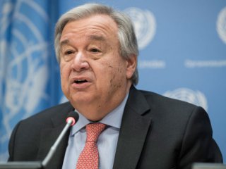 Генералният секретар на Организацията на обединените нации предупреди че светът