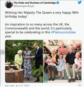 За втора година монархът ще прекара рождения си ден без покойния си съпруг принц Филип, който почина на 21 април 2021 г
