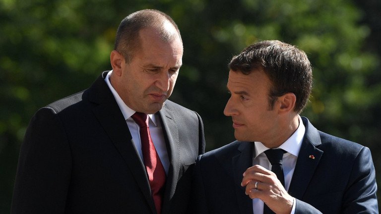 Президентът Еманюел Макрон изрази готовността на Франция да подкрепи България,