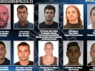 Испанската Национална полиция започна кампания за залавянето на десетте най издирвани