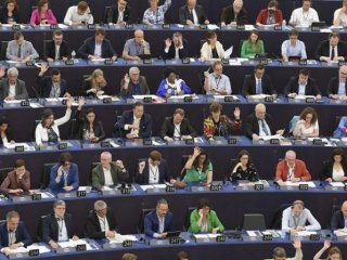 В сряда законодателите в пленарната зала на Европейския парламент гласуваха
