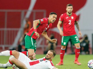 България измъкна равенство при гостуването си на Грузия в Лигата