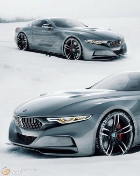 2025 BMW M9 купе, проектирано от Угур Сахин