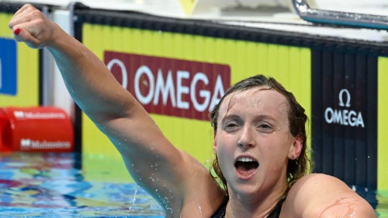 Кейти Ледецки спечели четвърта поредна световна титла по плуване в