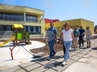 Новата детска градина за 8 групи в кв Манастирски ливади