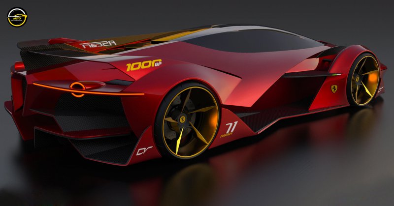 2030 Ferrari Ascari 71 проектирано от Давид Варданидзе Дизайнът на