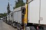 Камиони, натоварени със зърно, чакат на опашка край Измаил